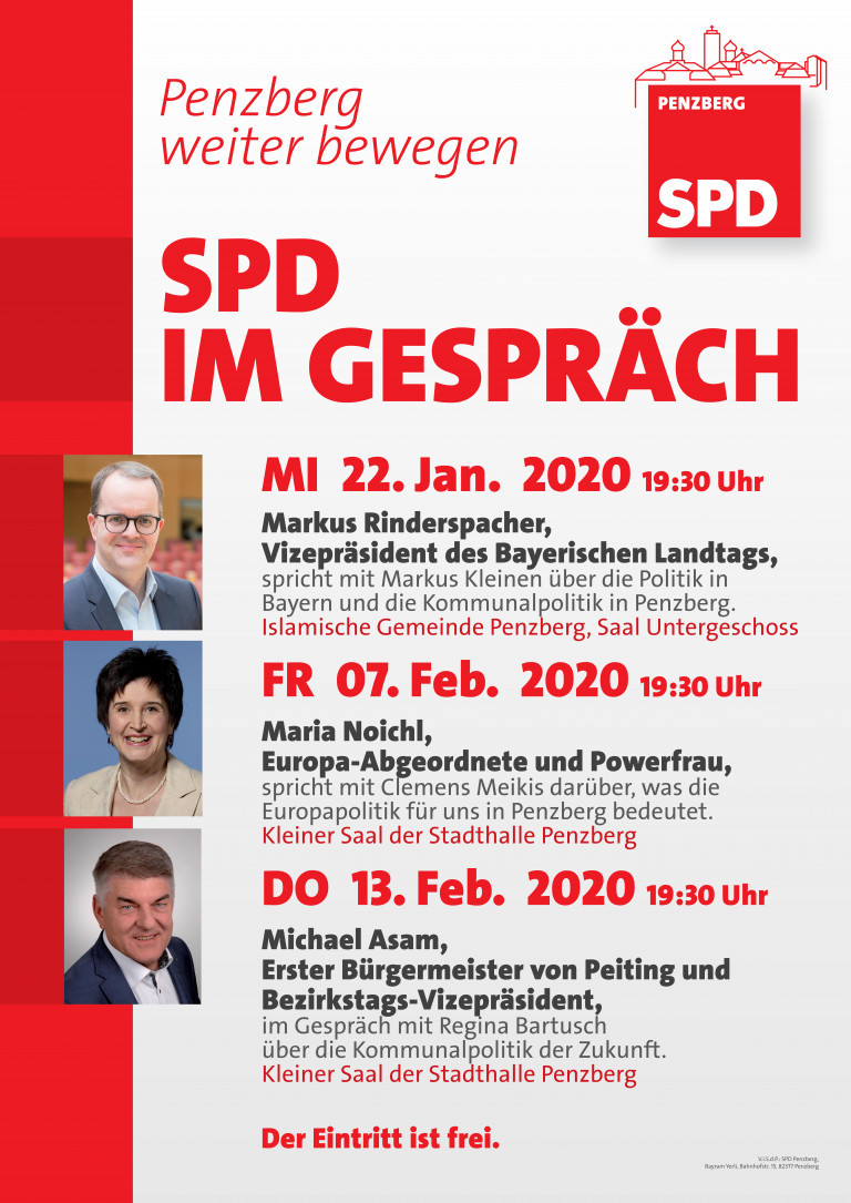 SPD Penzberg im Gespräch mit Maria Noichl, MdEP