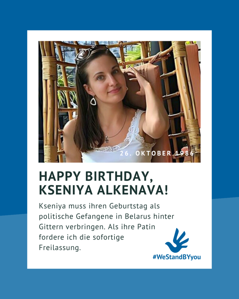 Kseniya Alkenava aus Belarus